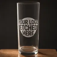 Highball — 340 ml glass engraved with a logo by Lucent Labs